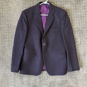 Men Purple Coat